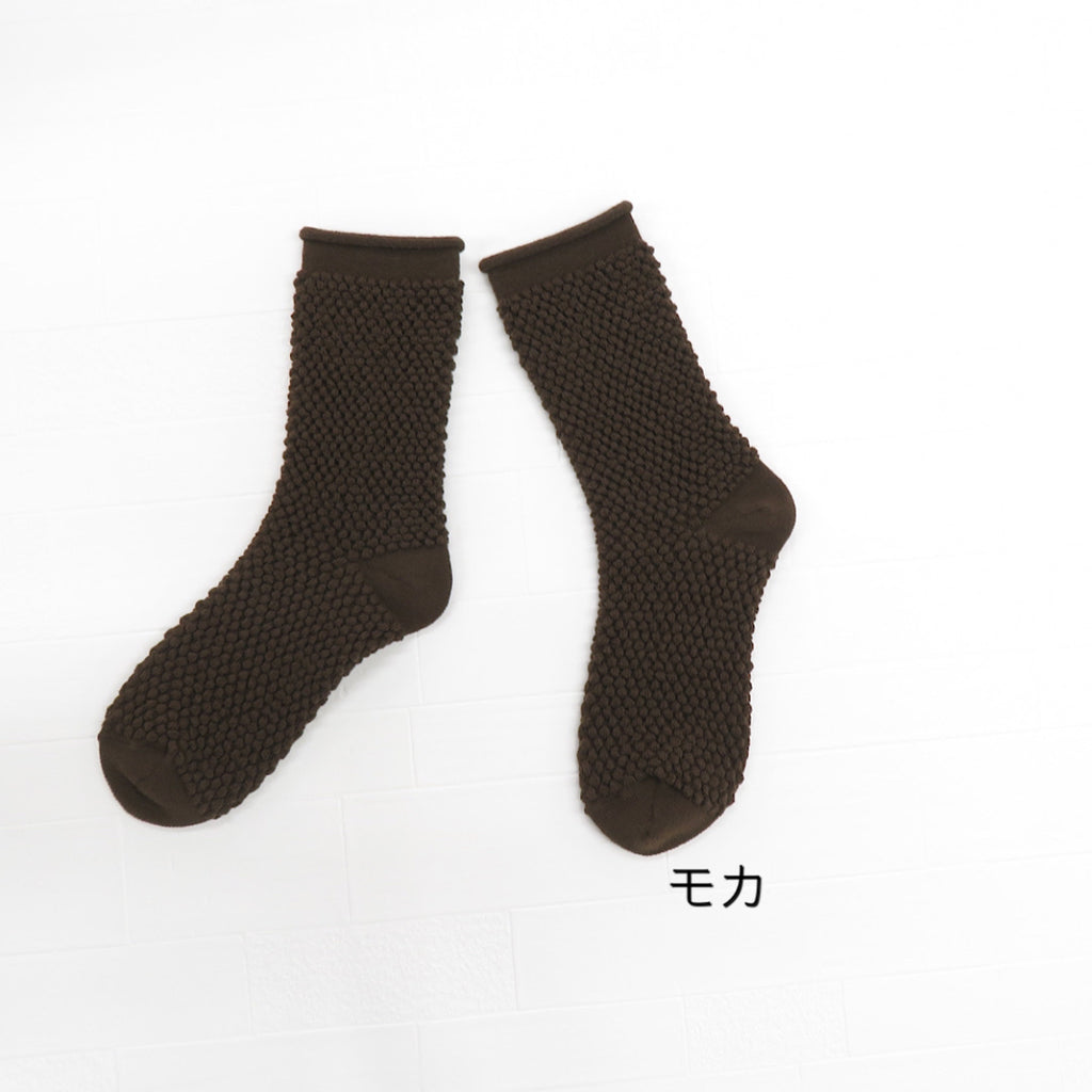 足がむくんで靴下が履きにくい人のためのポコポコくつ下【男女兼用】